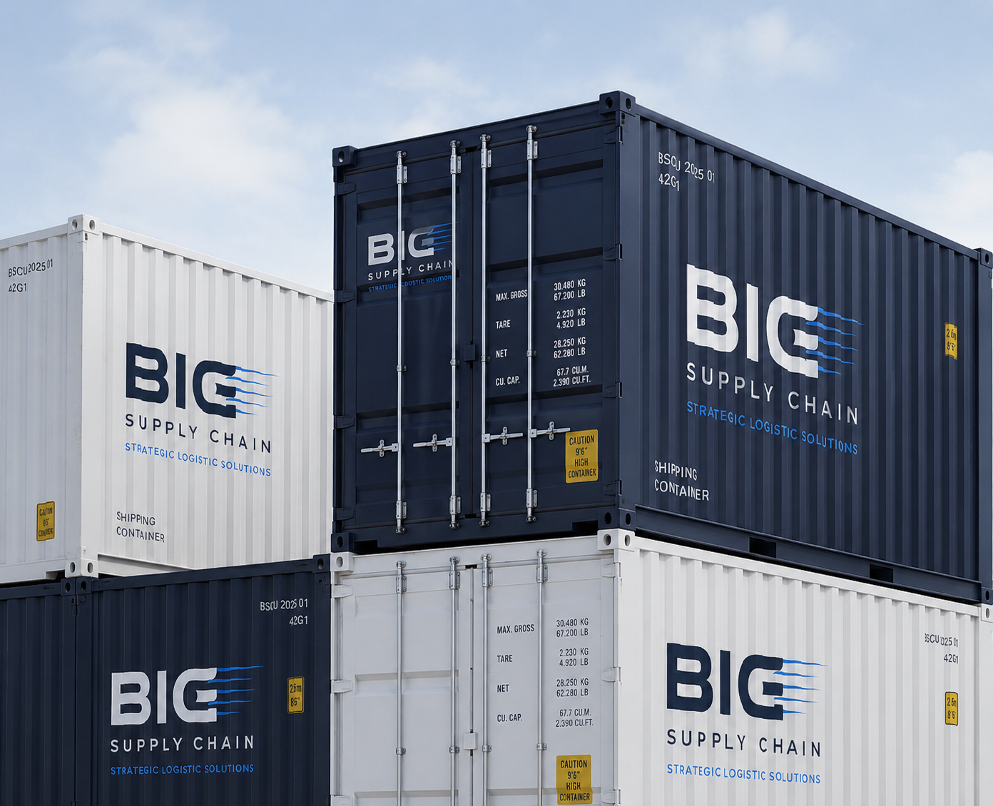 Брендовані контейнери BIG Supply Chain у порту